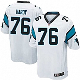 Nike Men & Women & Youth Panthers #76 Hardy White Team Color Game Jersey,baseball caps,new era cap wholesale,wholesale hats